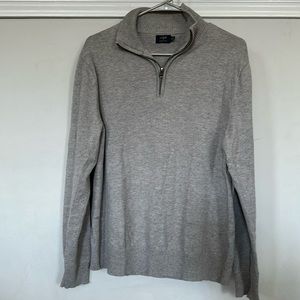 J Crew Men’s quarter zip sweater